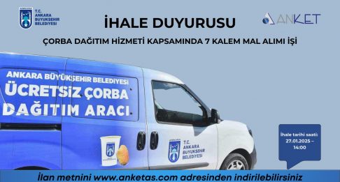 İHALE DUYURUSU